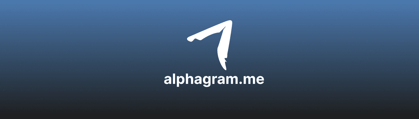 Alphagram